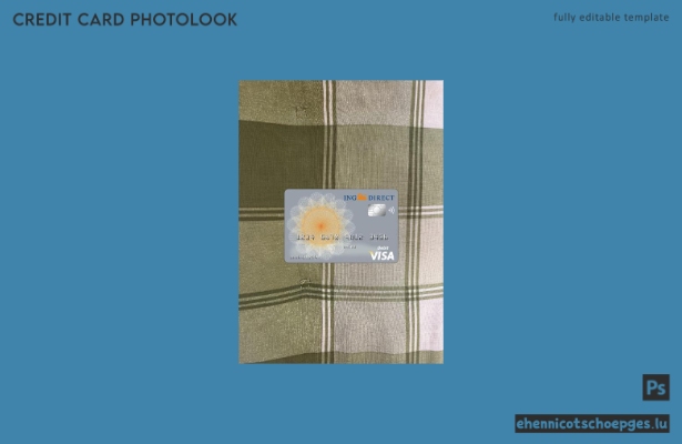 Australia Ing Direct Bank Visa Card Photolook Beispielvorschau